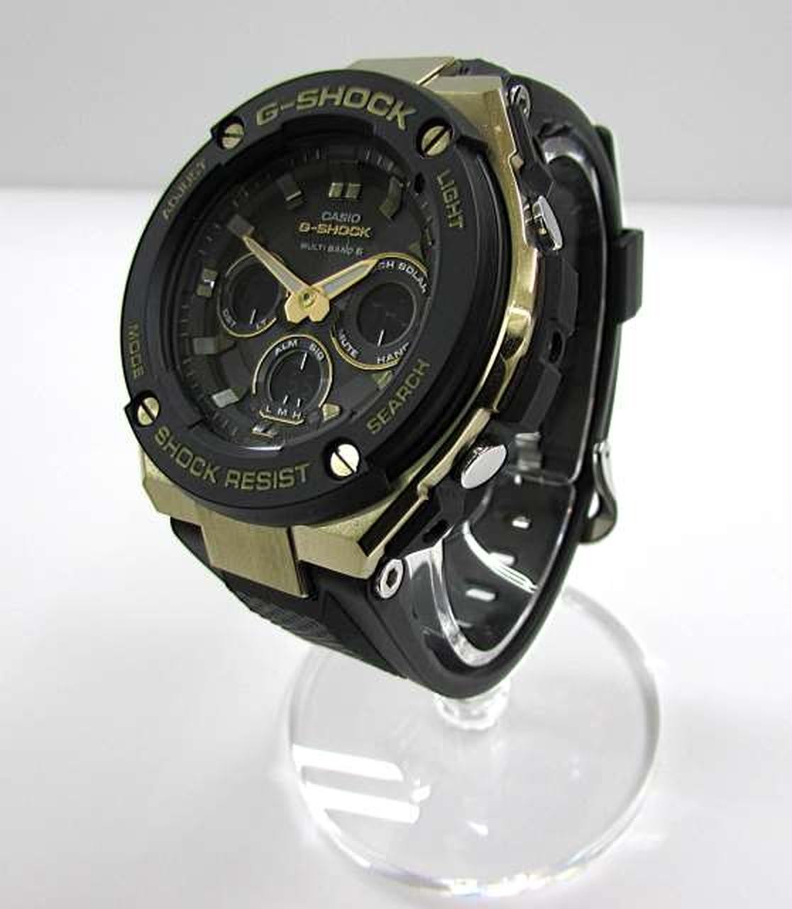 Casio G-Shock GST-W300G Solar Radio Watch 20ATM Resin Steel Case