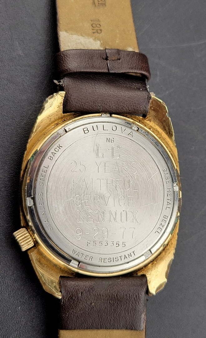 w/Running Video: NICE 1976 Bulova Accutron Tuning Fork Men’s Watch 2193.10