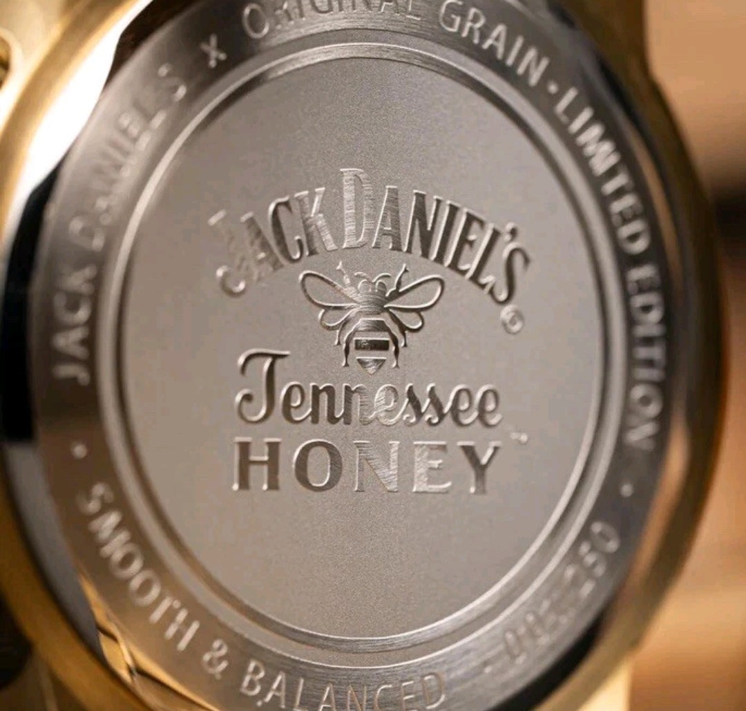 Original Grain x Jack Daniel’s Tennessee Honey 45mm Quartz Chronograph Date 50m