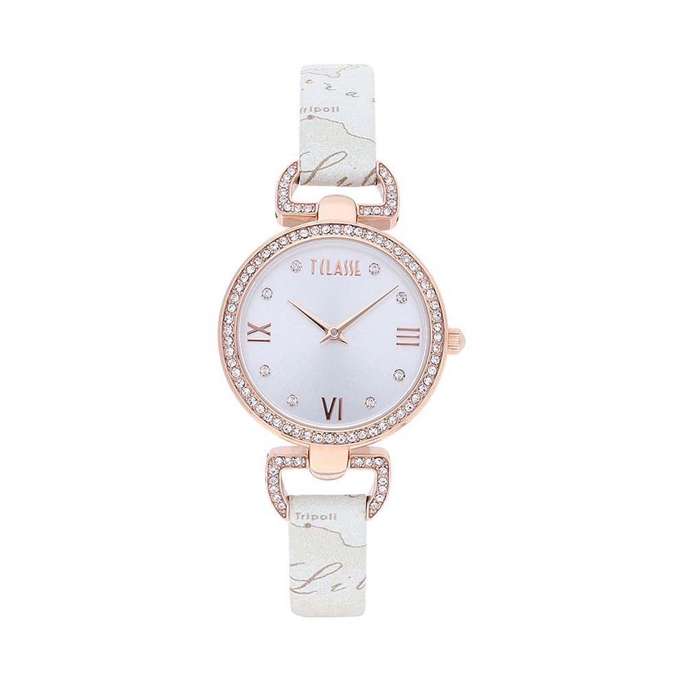 ALVIERO MARTINI 1st Class MADAGASCAR Women’s Watch CS.4230L/03 White Leather