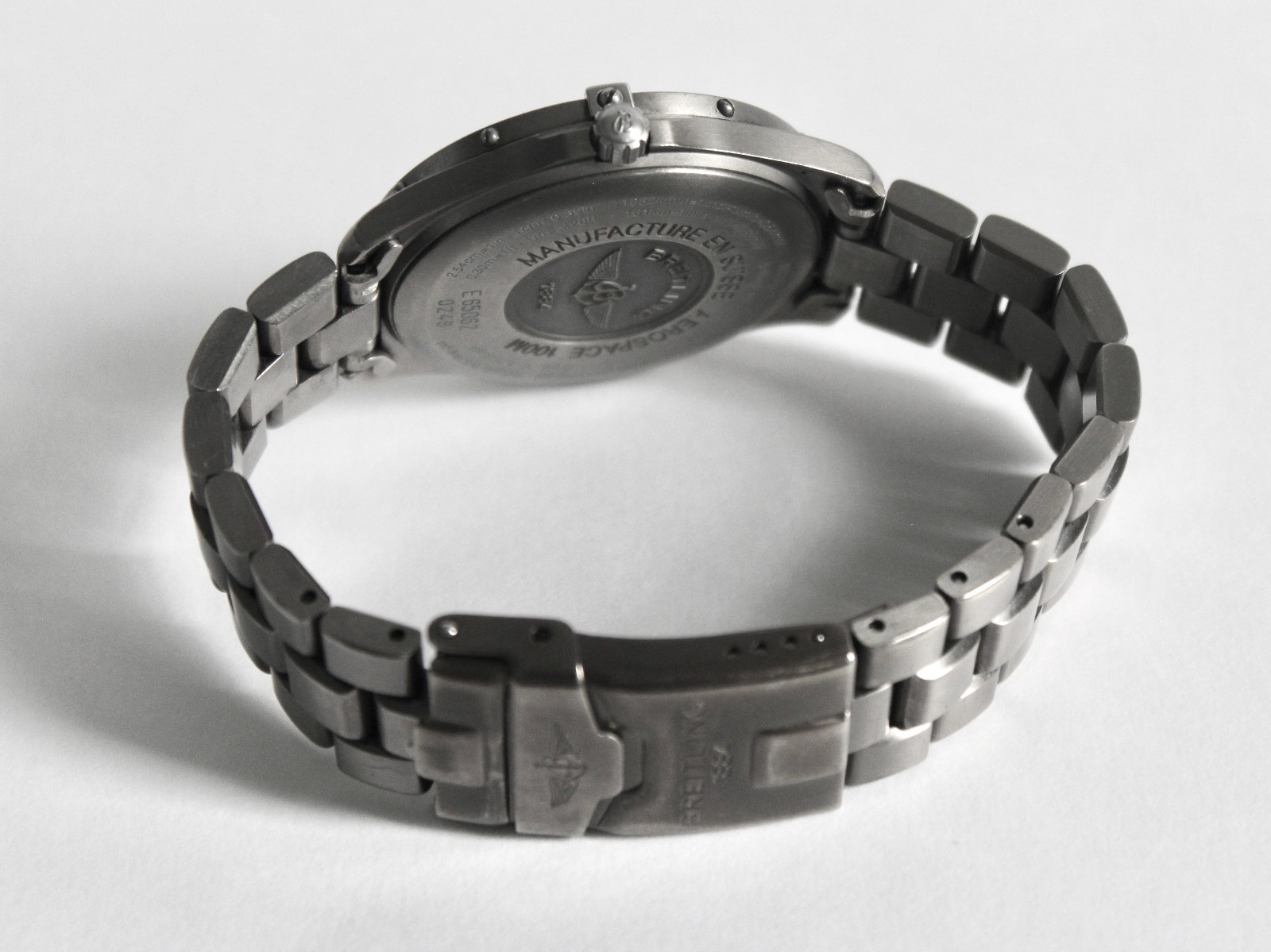 BREITLING Mens Watch E65062 AEROSPACE NAVITIMER, BLACK DIAL, TITANIUM, 40mm, WOW