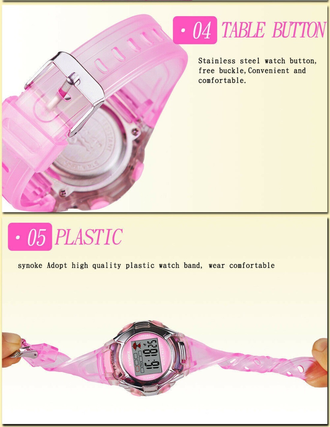 LED Digital Electronic Multifunction Waterproof Child Kids Boy’s Girl’s Watch US