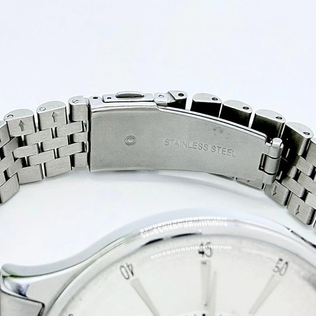 TECHNOS T6335 Mens Quartz Stainless Steel 44mm Analog Watch