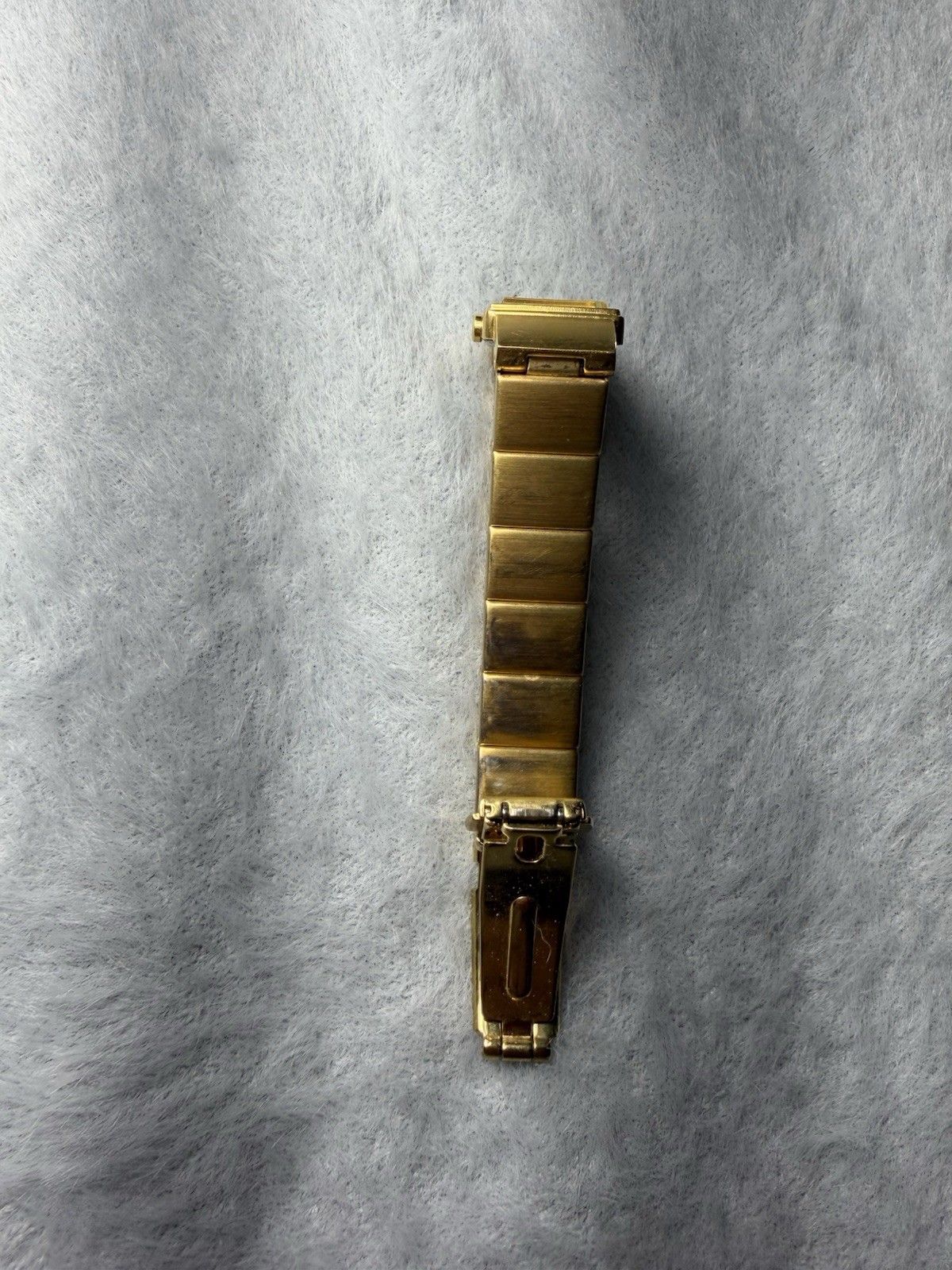 Vintage Seiko Gold Tone Rectangular Watch -1N00-6J30 – Minimalist -Unknown Work