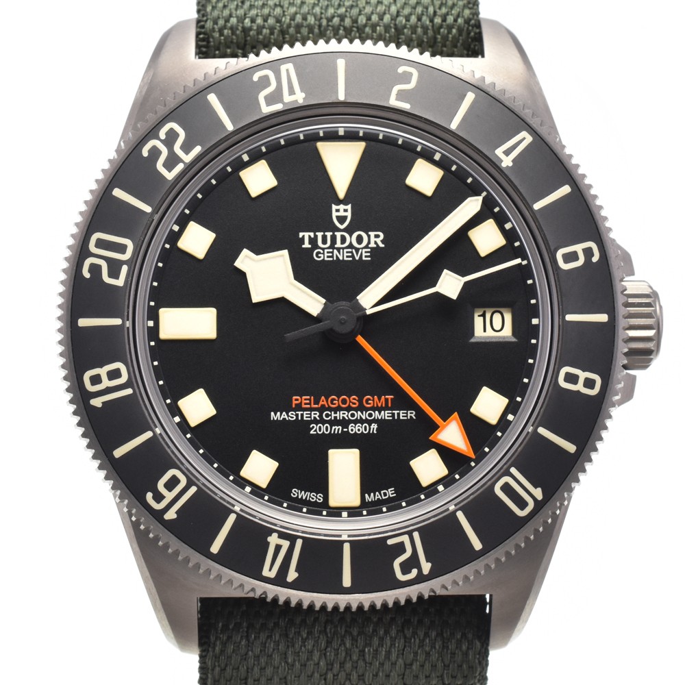 with paper TUDOR Pelagos 2542G267 Date black Dial Automatic Men’s Watch I#147977