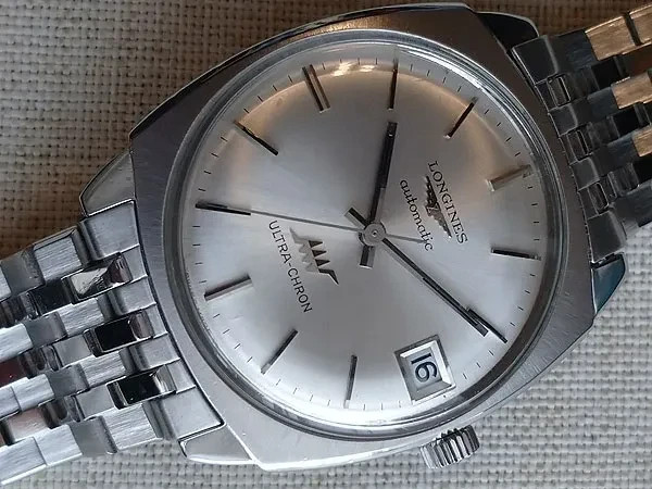 Longines Ultra-Chron Stainless Steel Ref.78519 Automatic 33mm Silver Dial Men’s