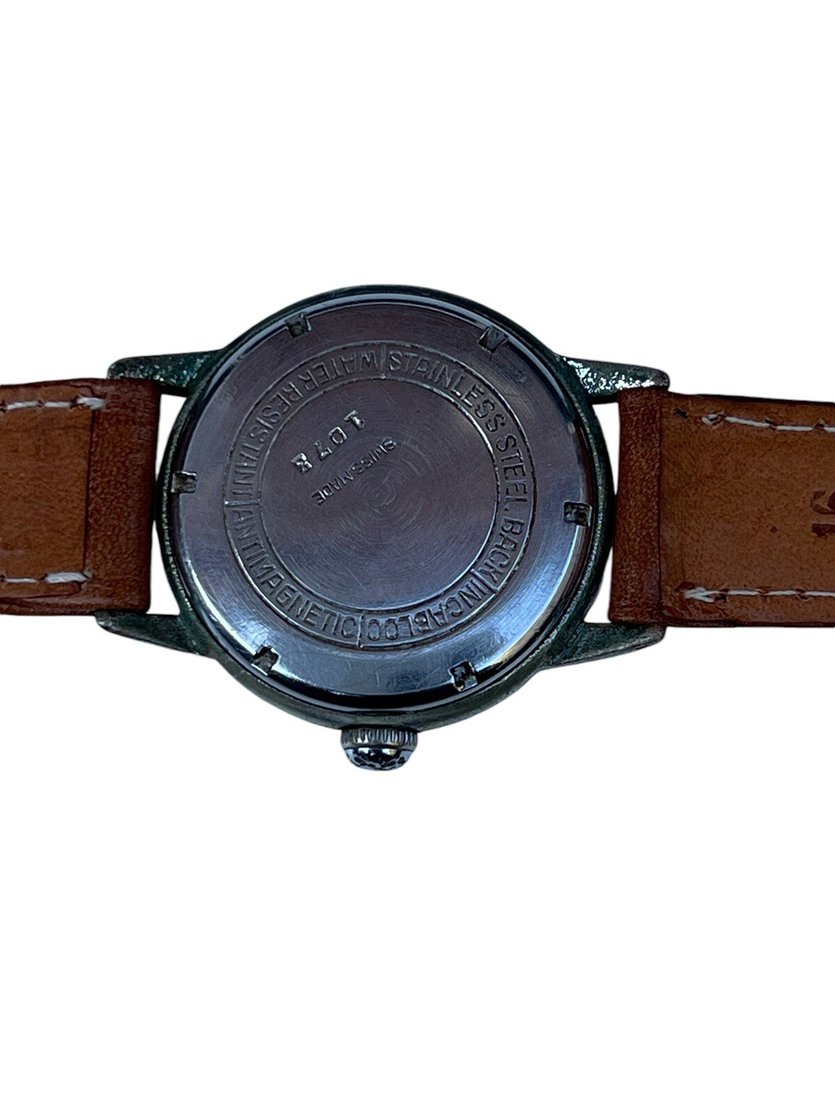 Vintage PALLAS 17 Jewels Incabloc Antimagnetic Manual Mechanical Watch Working