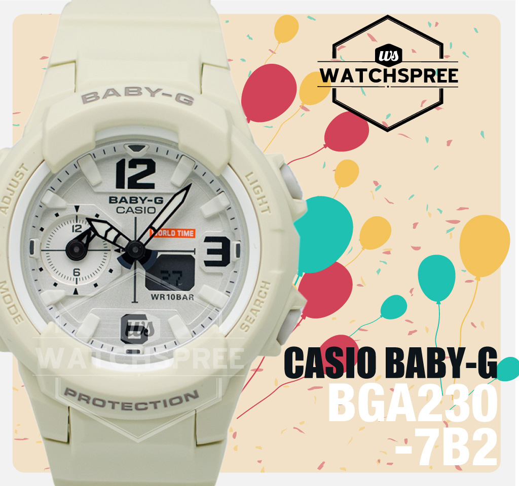 Casio Baby-G BGA-230 series Standard Analog Digital Watch BGA230-7B2