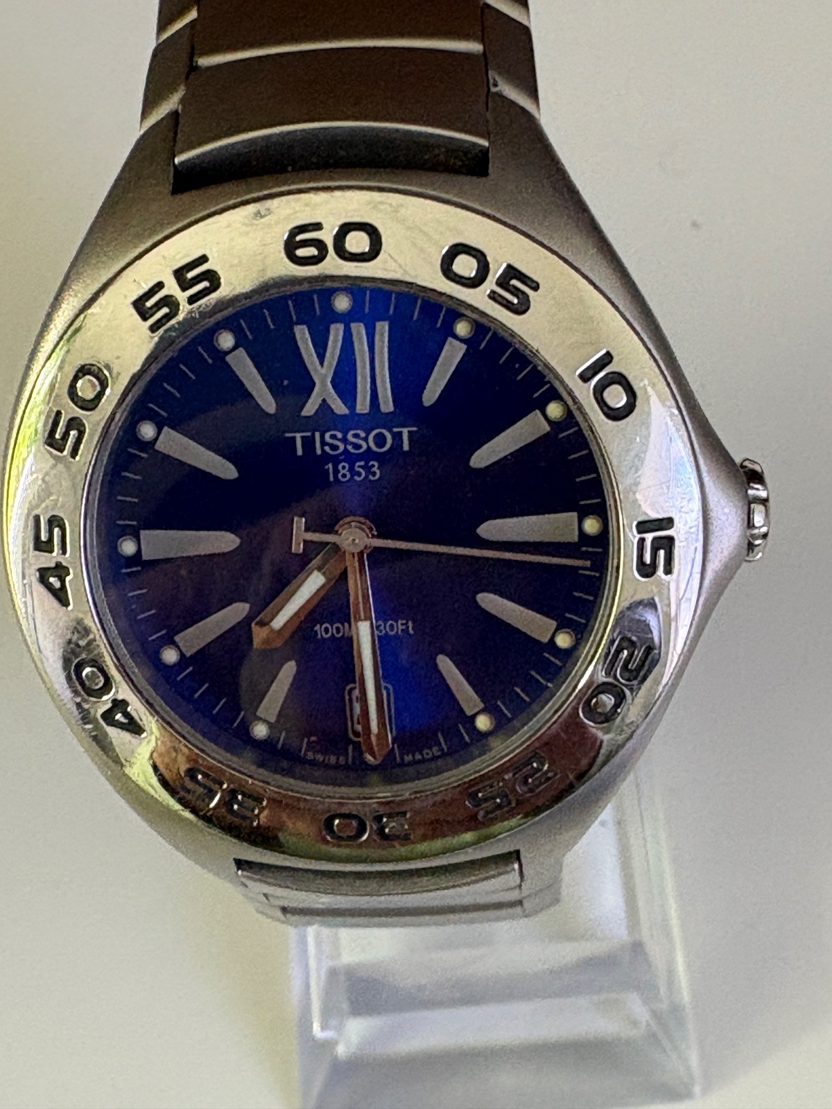 TISSOT 1853 SAPPHIRE CRYSTAL 100M STAINLESS STEEL WATCH – MODEL S463/563