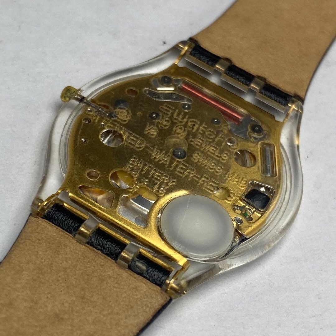 Ultra-Thin Swatch Skin SWISS Battery Replaced Genuine Belt