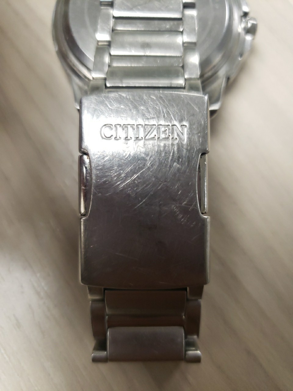CITIZEN F150-S150862 Eco-Drive Satellite Wave Stainless Steel Watch 53mm