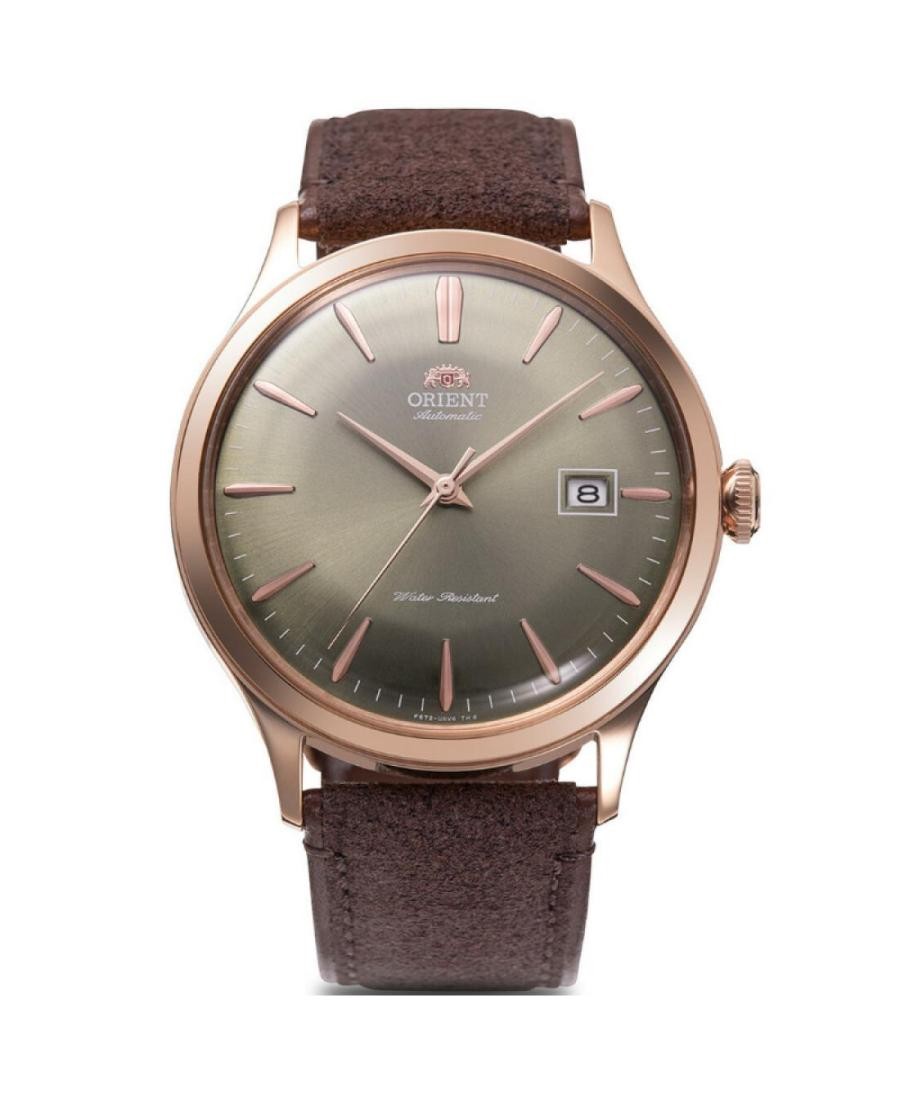 ORIENT Men Analog Automatic Casual Watch Classic Dress Brown Dial Waterproof Rou