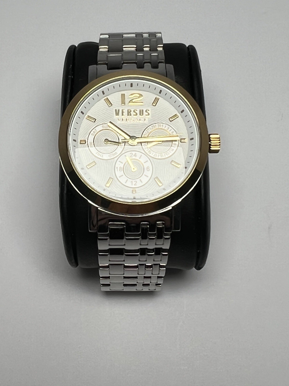 Versus Versace SOR080015 Manhasset Analog Chronograph Steel Bracelet Watch $250