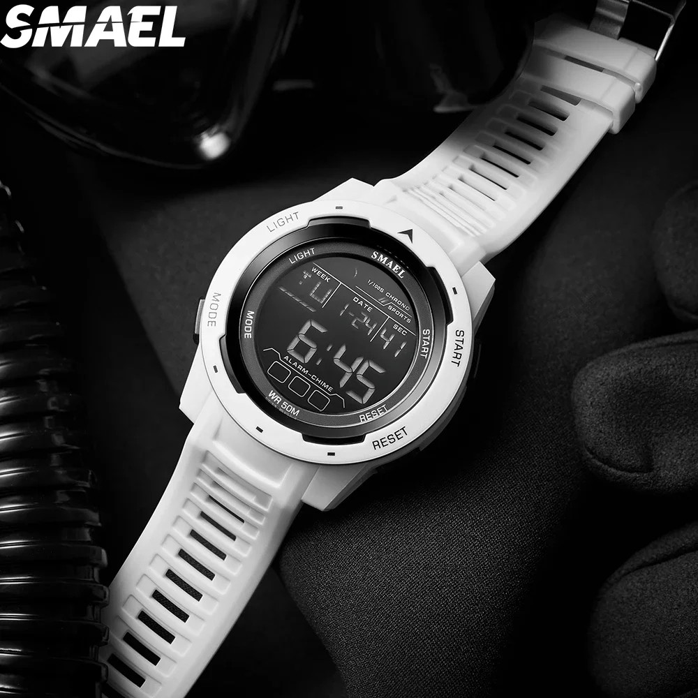 Waterproof 50M LED Wrist LED Digital Sports Watches