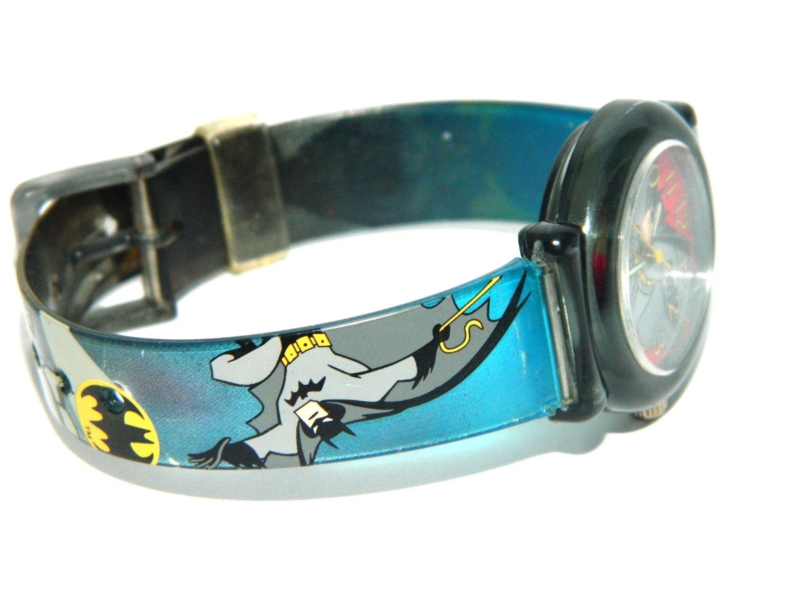 SUPERMAN KIDS WATCH ALL WEATHER BAND/NEW BATTERY B152