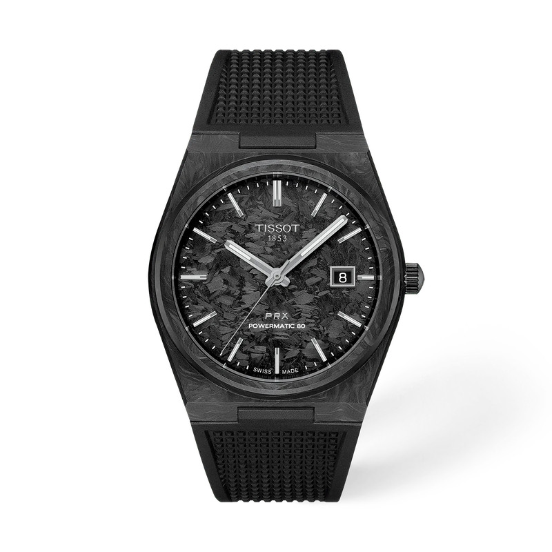 New Tissot PRX Powermatic 80 Carbon Men’s Watch T137.907.97.201.00
