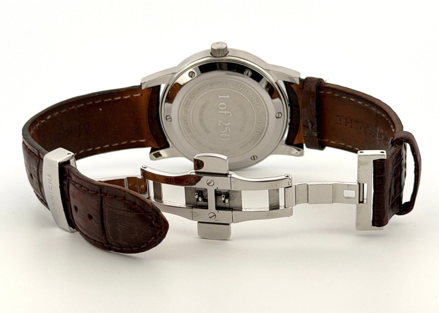 Corniche Mistral 40 Limited Edition /250 40mm Stainless Steel Quartz Mens Watch