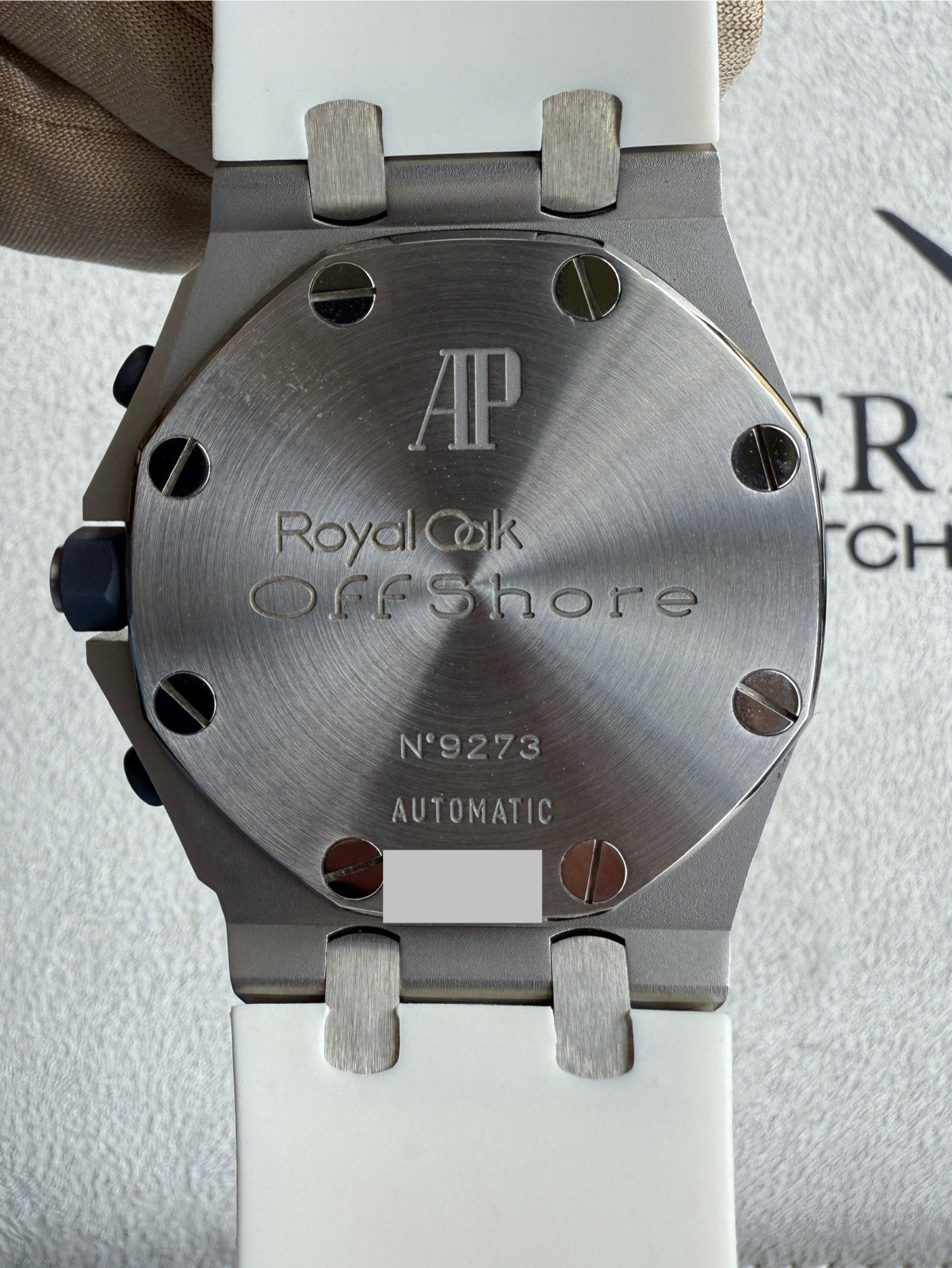 Audemars Piguet Royal Oak Offshore “Navy” 26170ST White Dial Navy Subdials