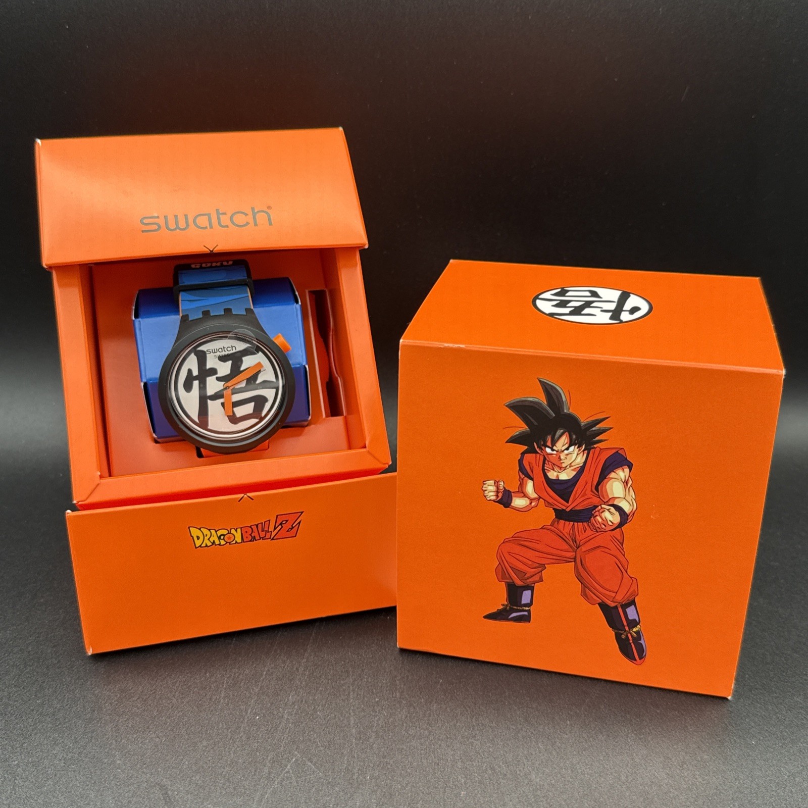 RARE Dragon Ball Z x Swatch – GOKU – Limited Edition Wristwatch (SB01Z101)