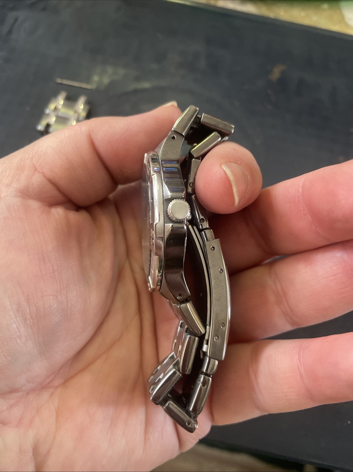 Relic Brand 50mm 165 Feet Stainless Steel Men’s Wristwatch ZR11995 991209