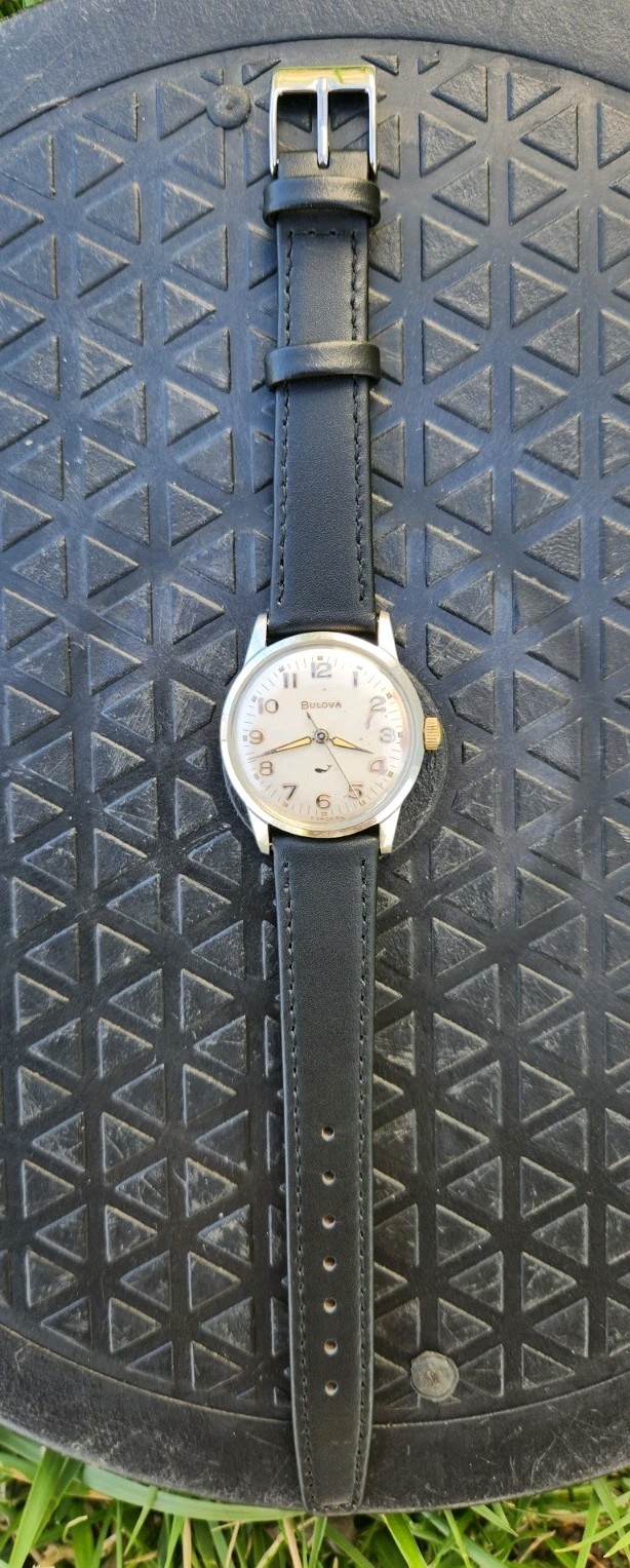 Vtg 1970 Bulova Sea King W Men’s 31mm Watch 11BLC Mechanical Whale NICE!!!