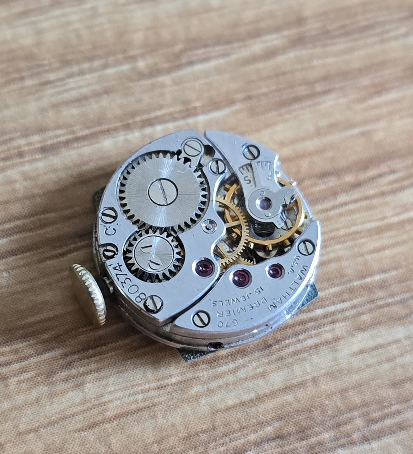 Vintage 1940s Waltham Premier Ladies 17 Jewel 670 B03741 Mechanical Watch WP2