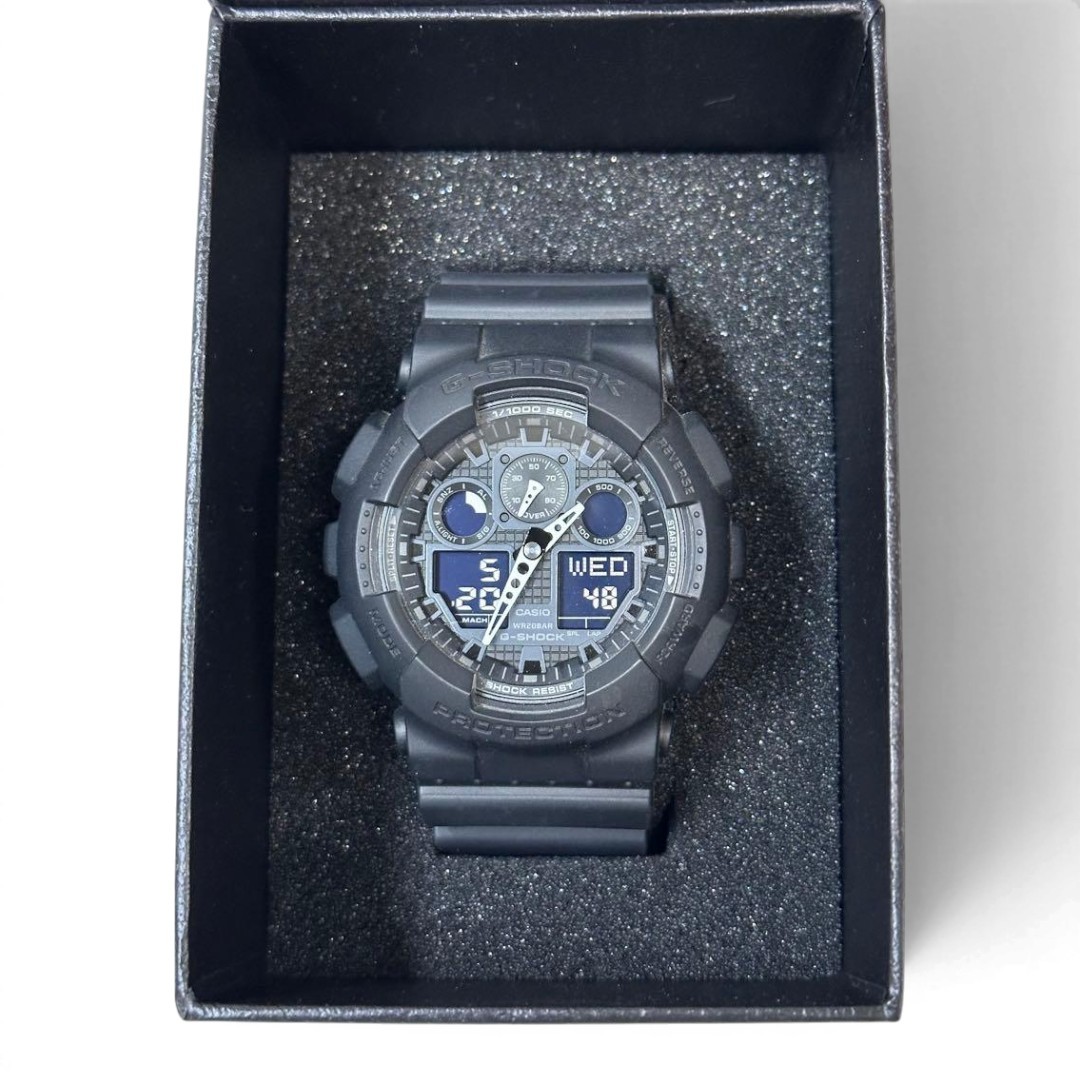 Casio G-SHOCK GA-100-1A1JF Watch Tested & Works 4646