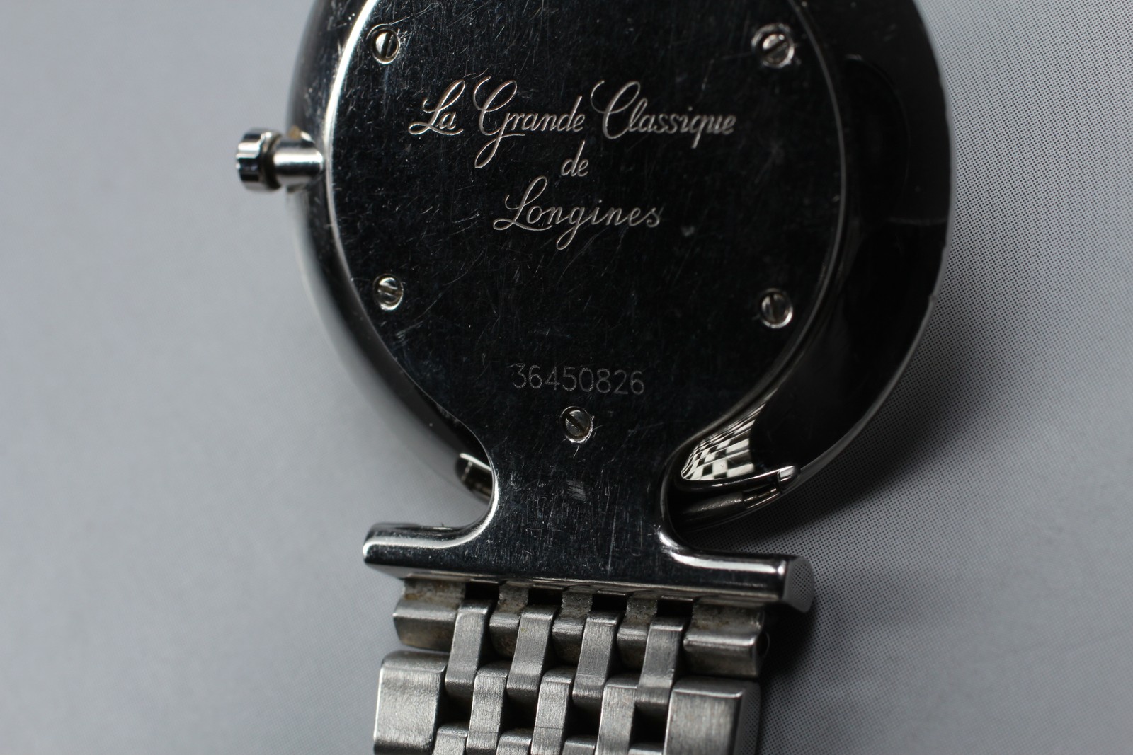 [Near Mint] Longines Grand Classic L4.709.4 Textured Dial Quartz Men Watch JAPAN