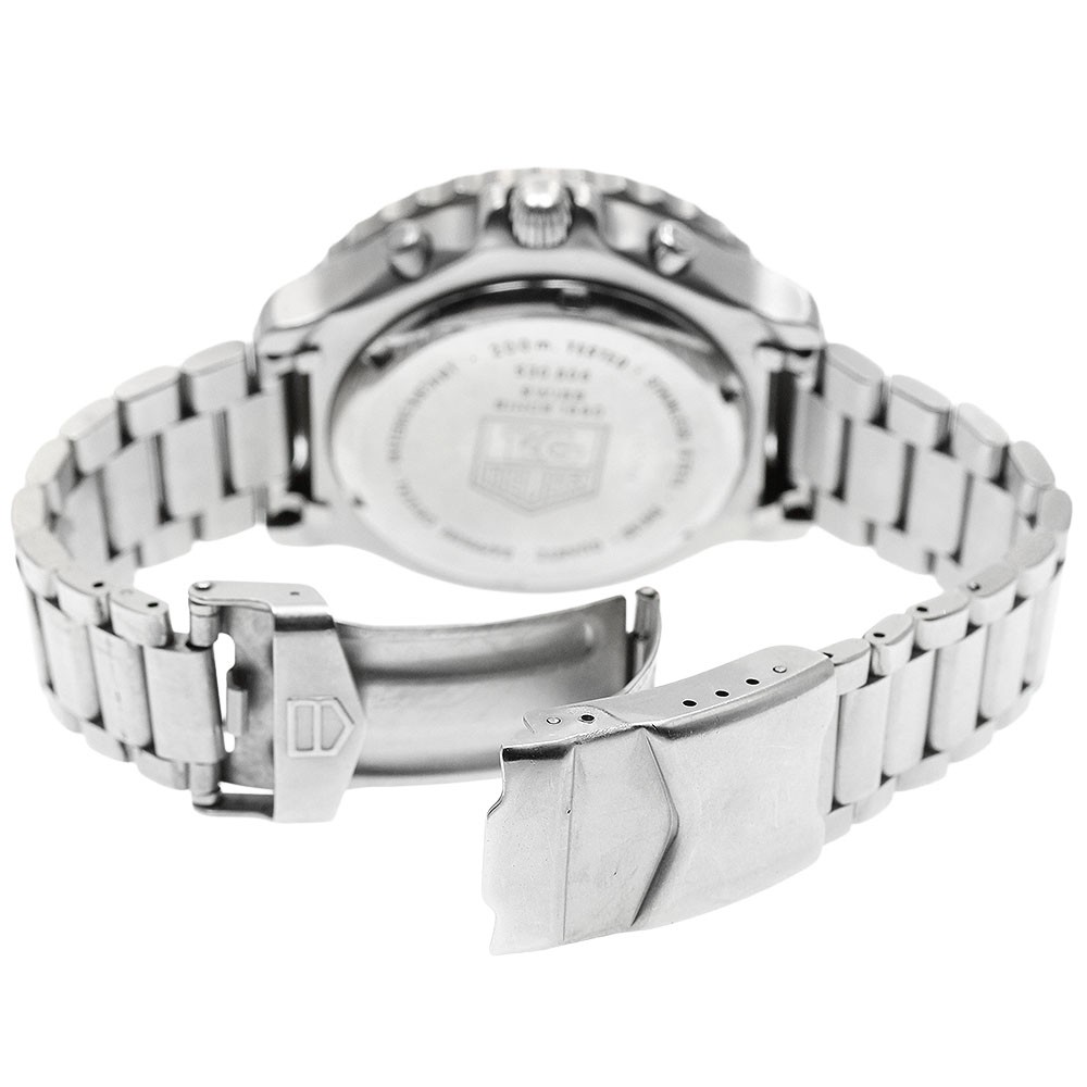 TAG HEUER pilot 530.806 Date Chronograph White / Navy Dial Quartz Men’s_965259
