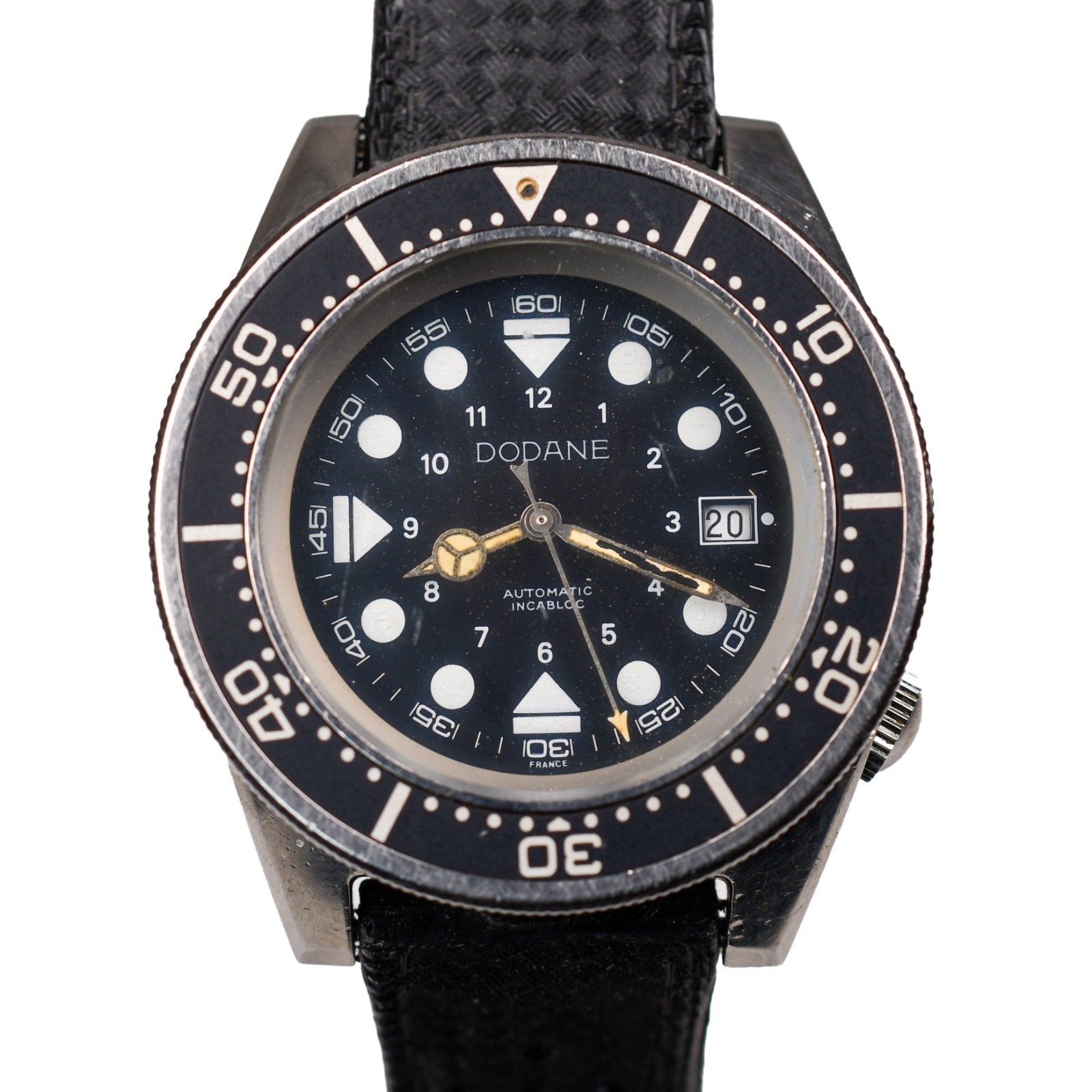 Dodane 1000M 1980’s Rare Military Broad Arrow FG Marks 42mm Diver Auto FE4811A