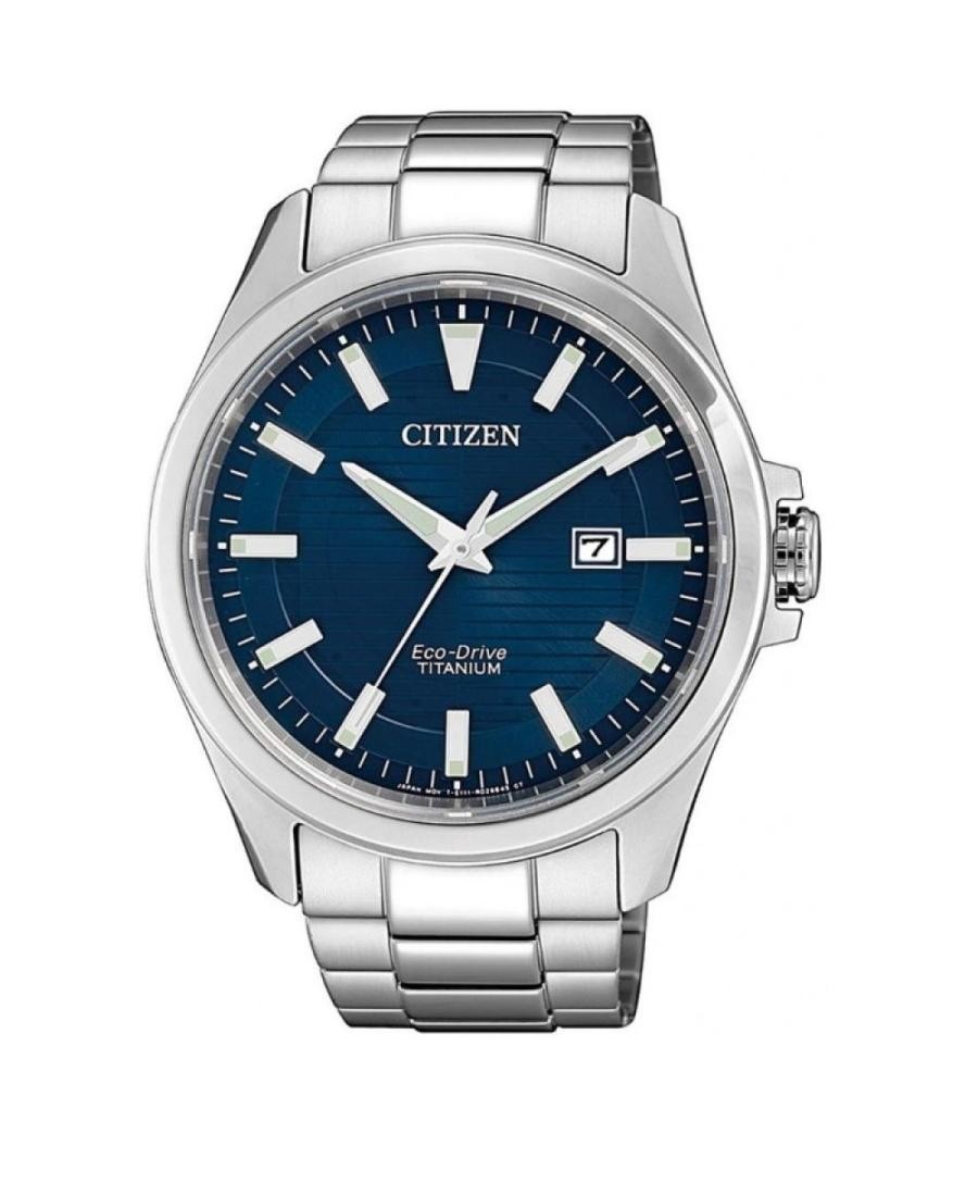 CITIZEN Men Analog Quartz Casual Watch Classic Dress Blue Dial Waterproof Round