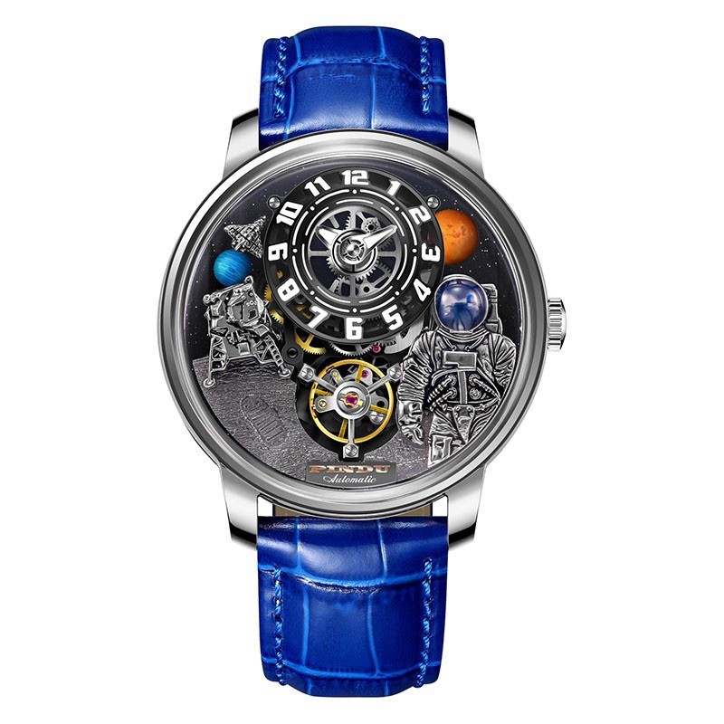 Pindu Luxury and Stylish Personalized Waterproof Panda Dial Fully Automatic Mech