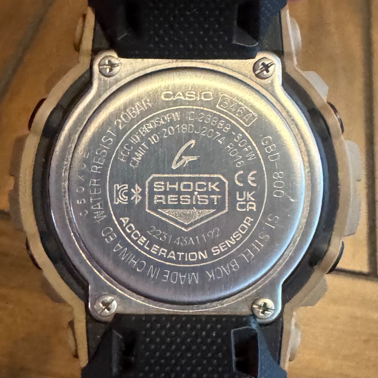 Casio G-shock GBD800UC5 Wrist Watch for Men