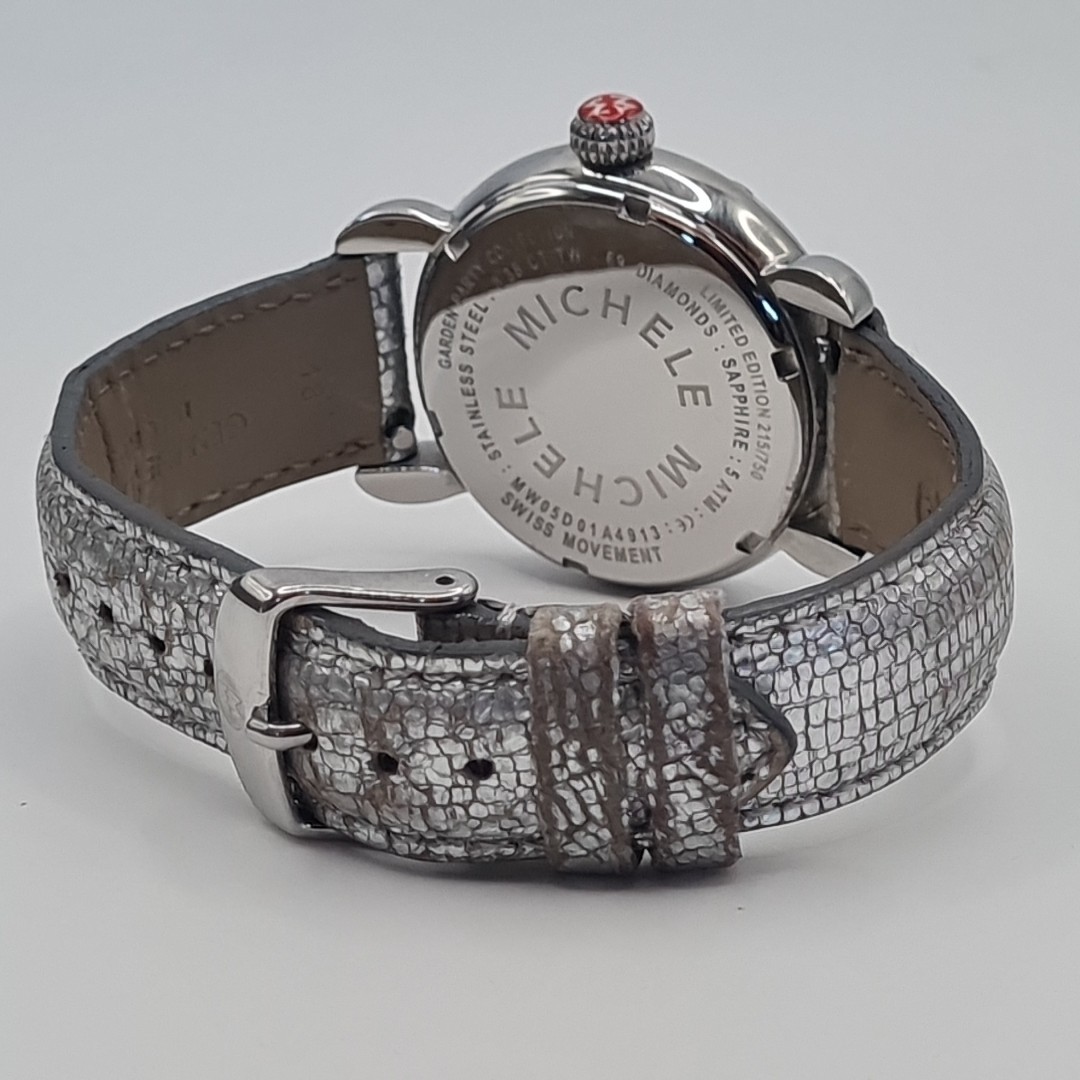 Michele DIAMOND DRAGONFLY Garden Party watch limited edition #215/750 MW05D01A49