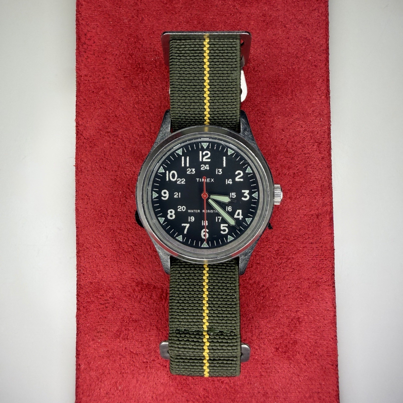 J.Crew × Timex Military Field Watch (Circa 2008) – Stainless Steel – Running