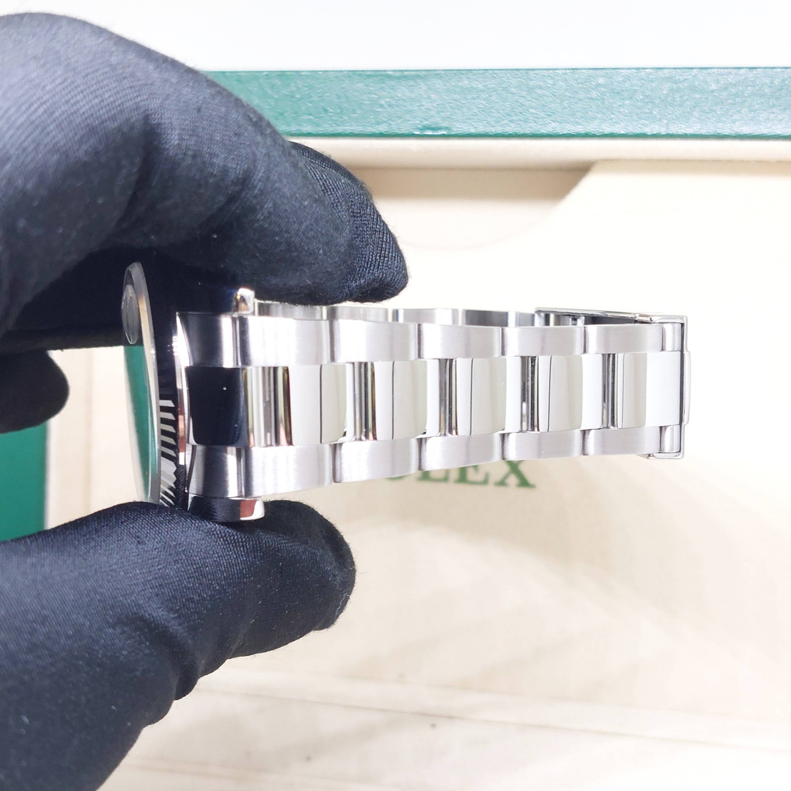 Rolex 36mm Oyster Perpetual Blue Batons Dial Datejust REF: 116234 (AN Series)