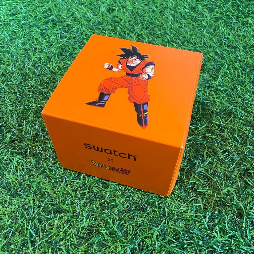 NEW & GENUINE Goku X Swatch Limited Edition Dragon Ball Z Wristwatch NewSB01Z101