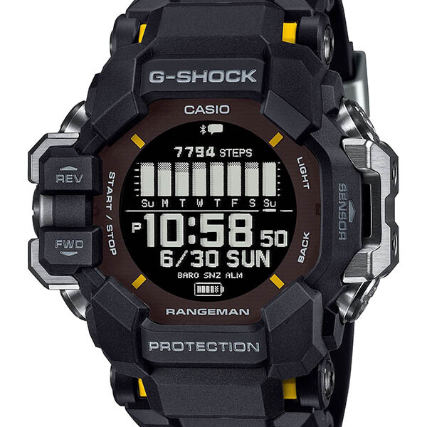 G-SHOCK CASIO RANGEMAN GPR-H1000-1JR Master of G Bluetooth GPS Solar Black
