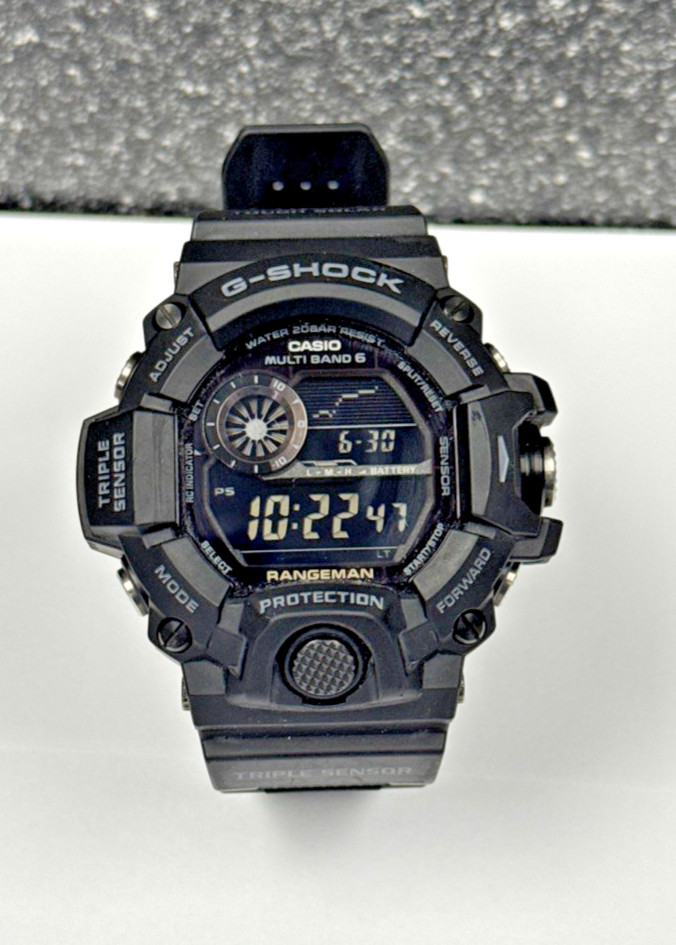 CASIO G-SHOK GW-9400 Tough Solar RANGEMAN Shock Resist Black Men’s Watch