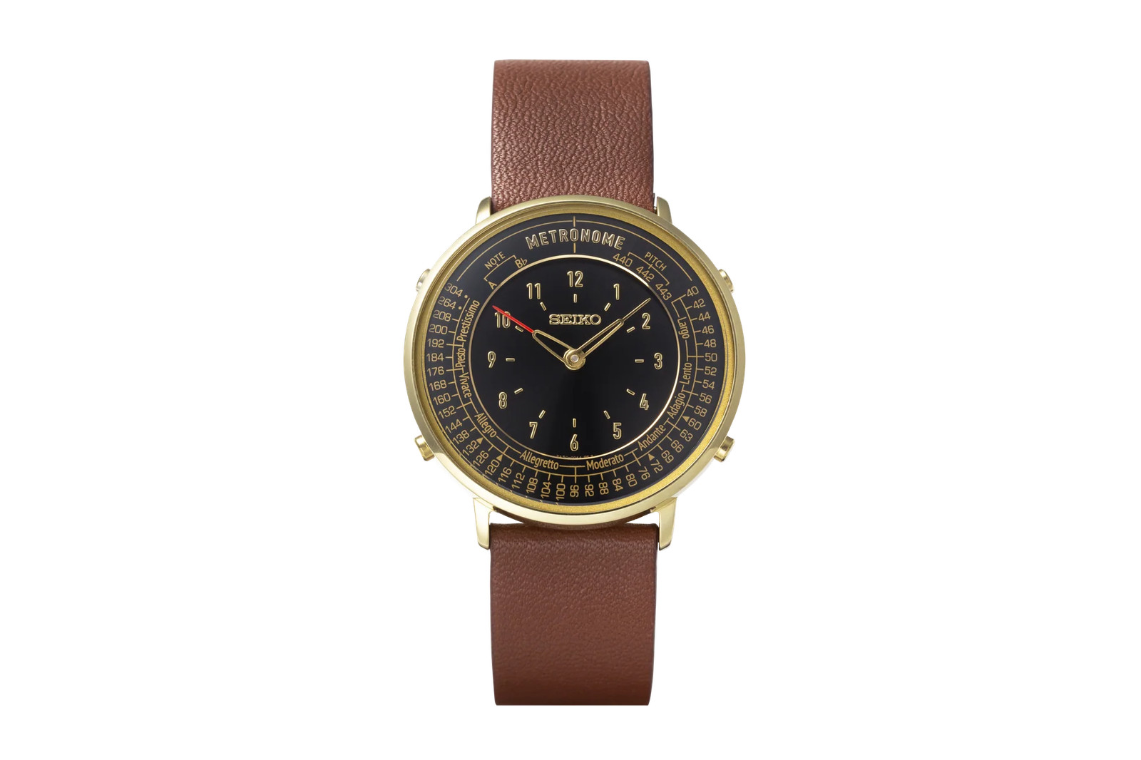 SEIKO Metronome Watch Dark Brown SMW001A Standard Line With Box Japan New DHL