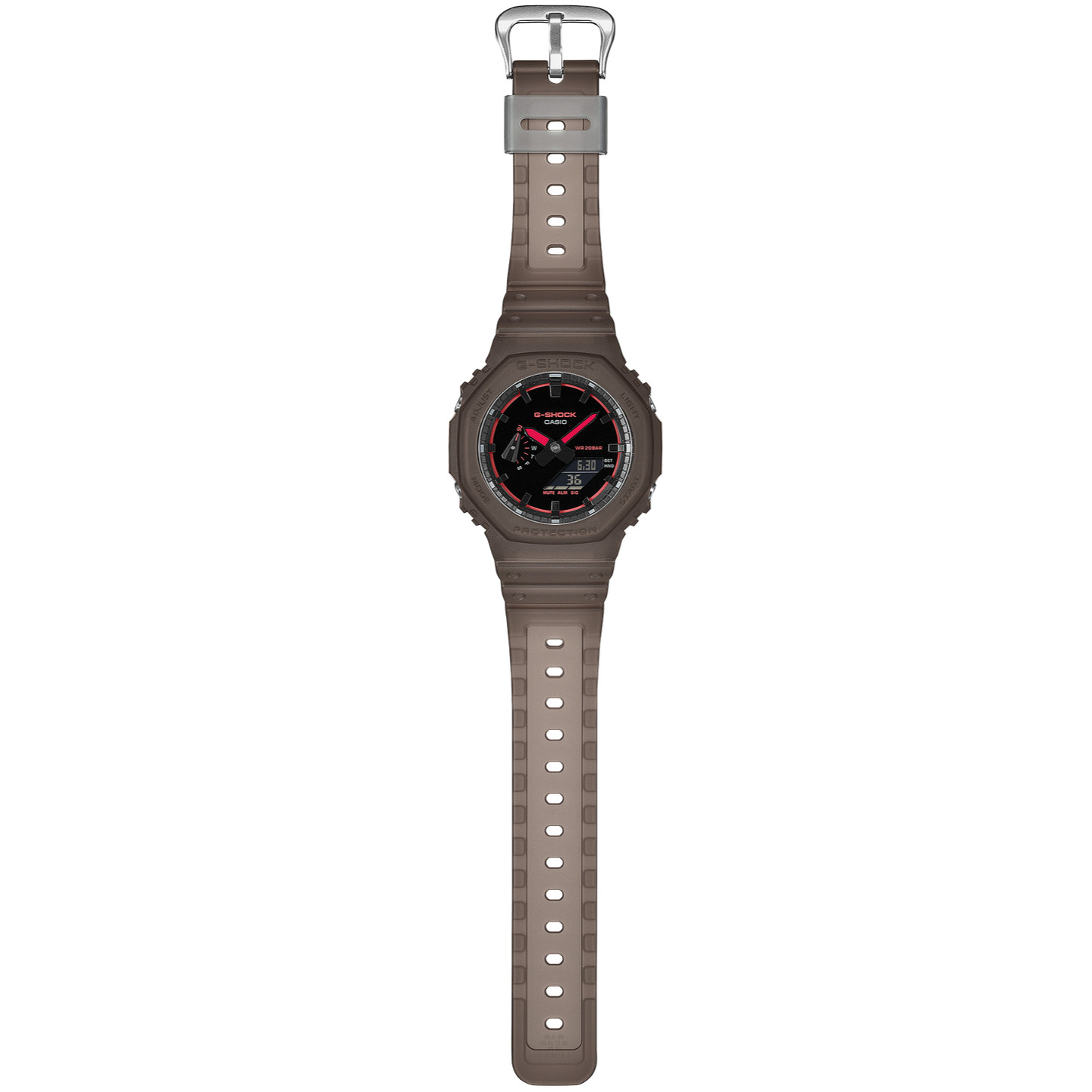 Casio G-Shock GA-2100K-5AJF Quartz Black Dial 45.4mm Watch