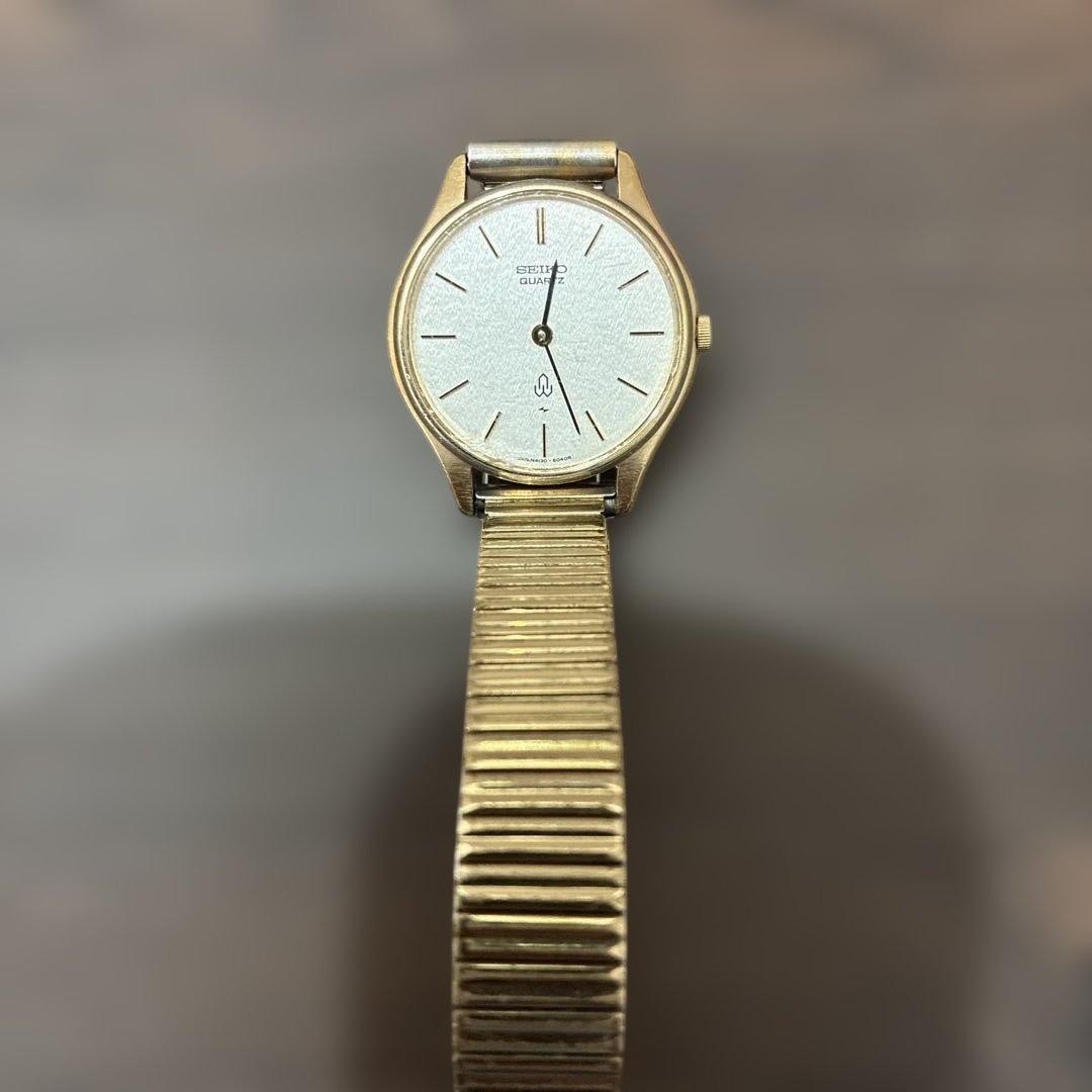 SEIKO QUARTZ quartz wristwatch 4130-6020, in working condition.