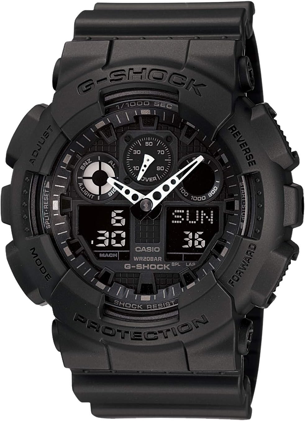 New Casio GA-100-1A1JF G-SHOCK Mens Watch Black Japan