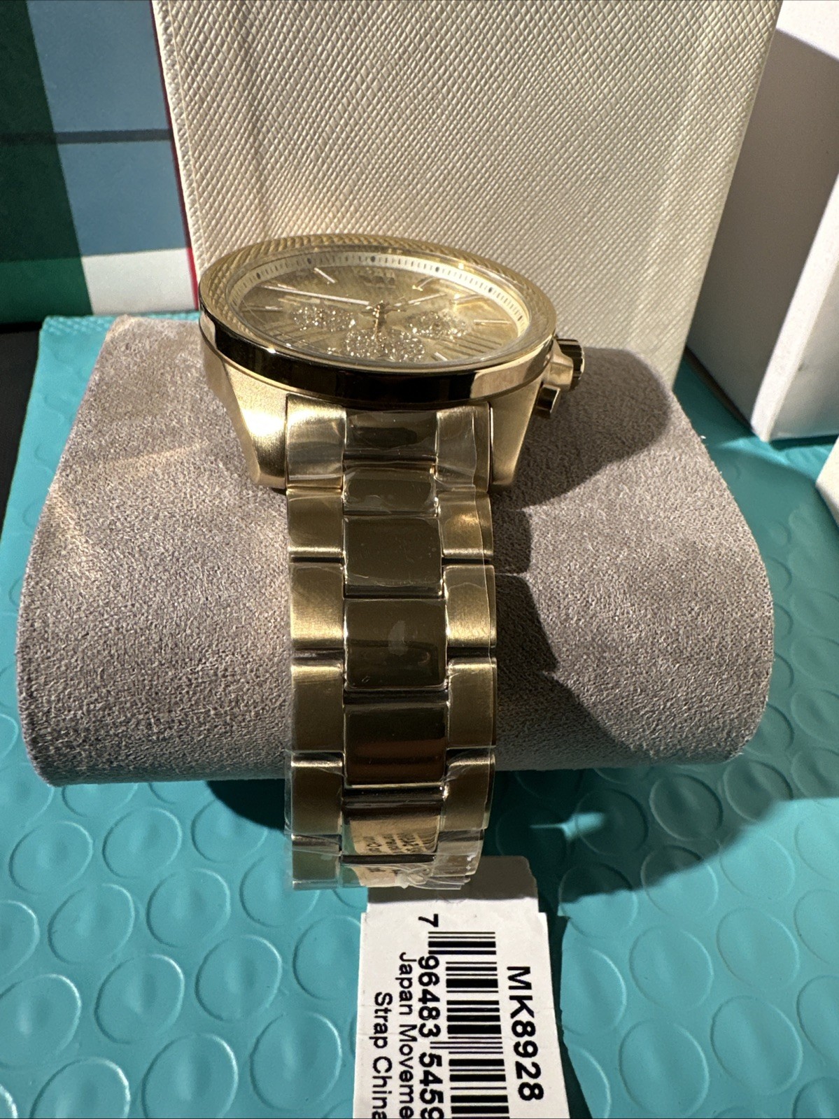 Michael Kors Wren Chronograph Gold-Tone Stainless Steel Watch MK8928