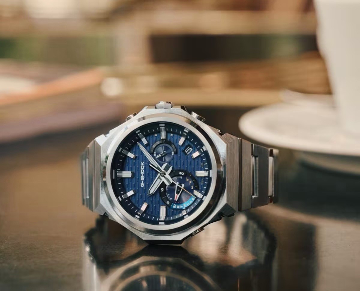 Casio G-Shock GST-B1000 Series Blue Stainless Steel Watch GSTB1000D-2A