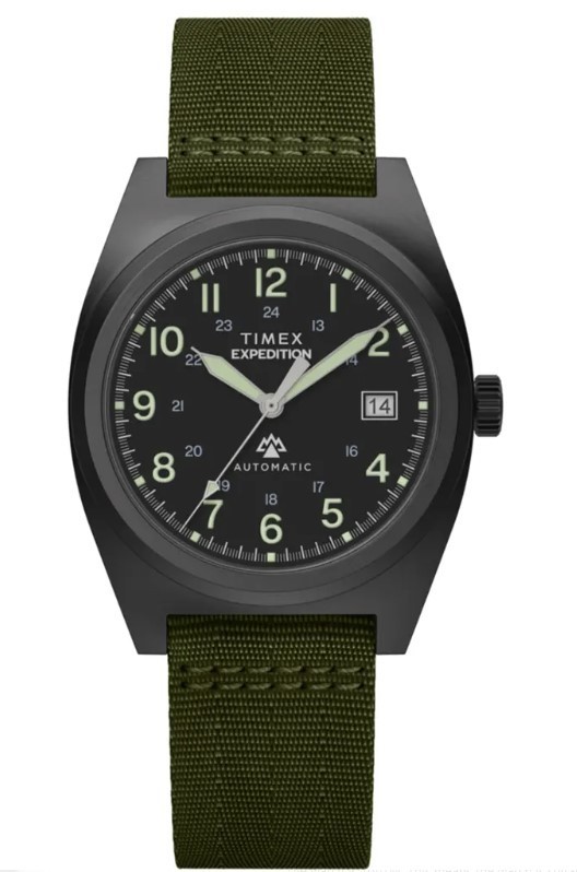 Timex Expedition Capstone Textile Strap Automatic Men’s Watch TW2Y39800