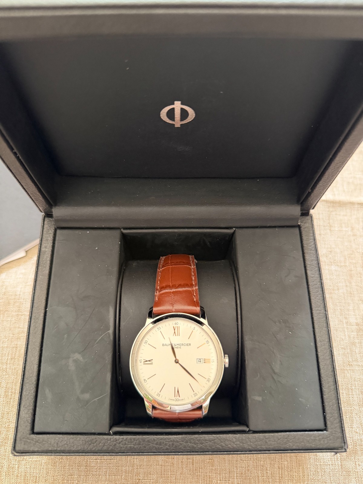 mens baume mercier classima watches