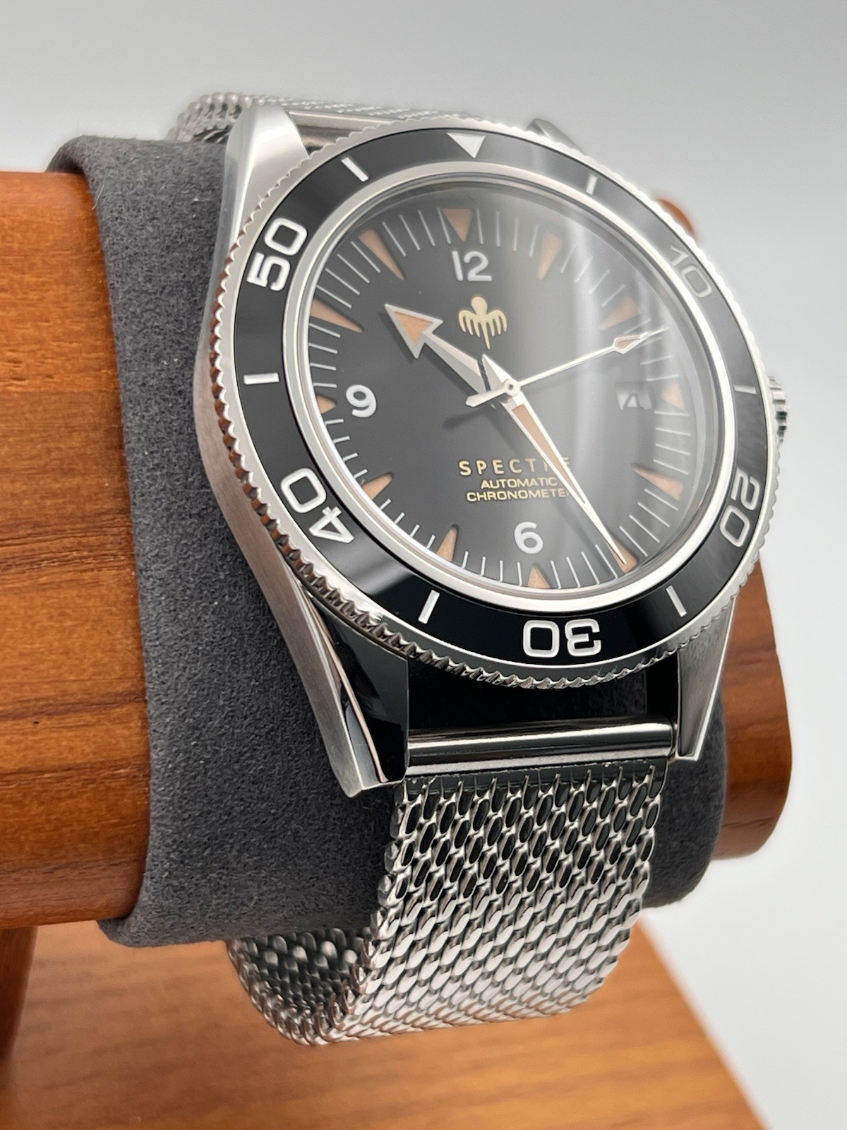 James Bond 007 SPECTRE Custom 41mm Automatic Watch Seiko NH35 Sapphire Crystal
