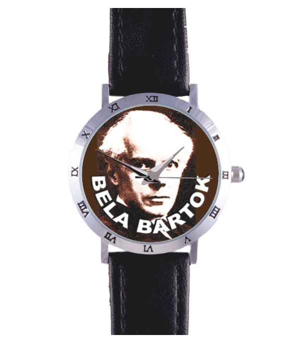 BELA BARTOK WATCH: COMPOSER, CLASSICAL, HUNGARIAN, MUSIC,PIANO,RARE COLLECTIBLE!