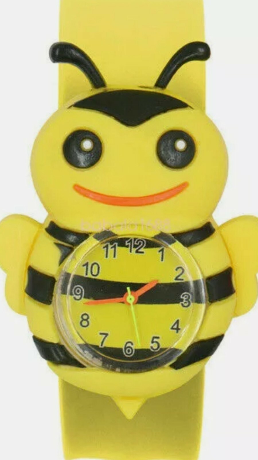 Slap On Cartoon Girls Snap Watch Silicone Wrist Watch Children Kids Fashion Boys